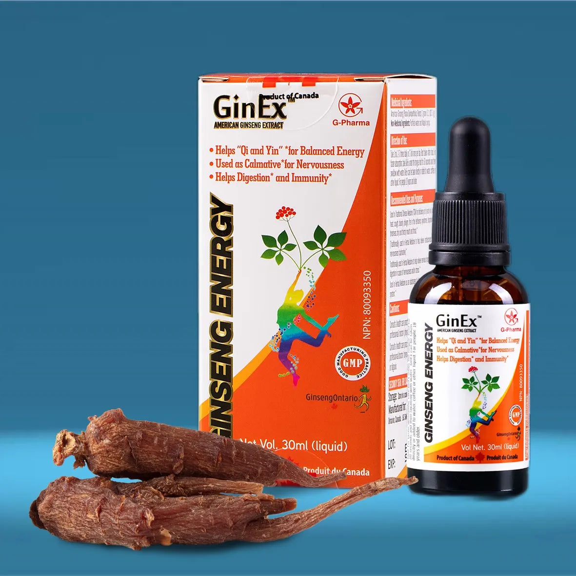 GinEx®西洋参黑膏滋®滴剂(30毫升单盒装)