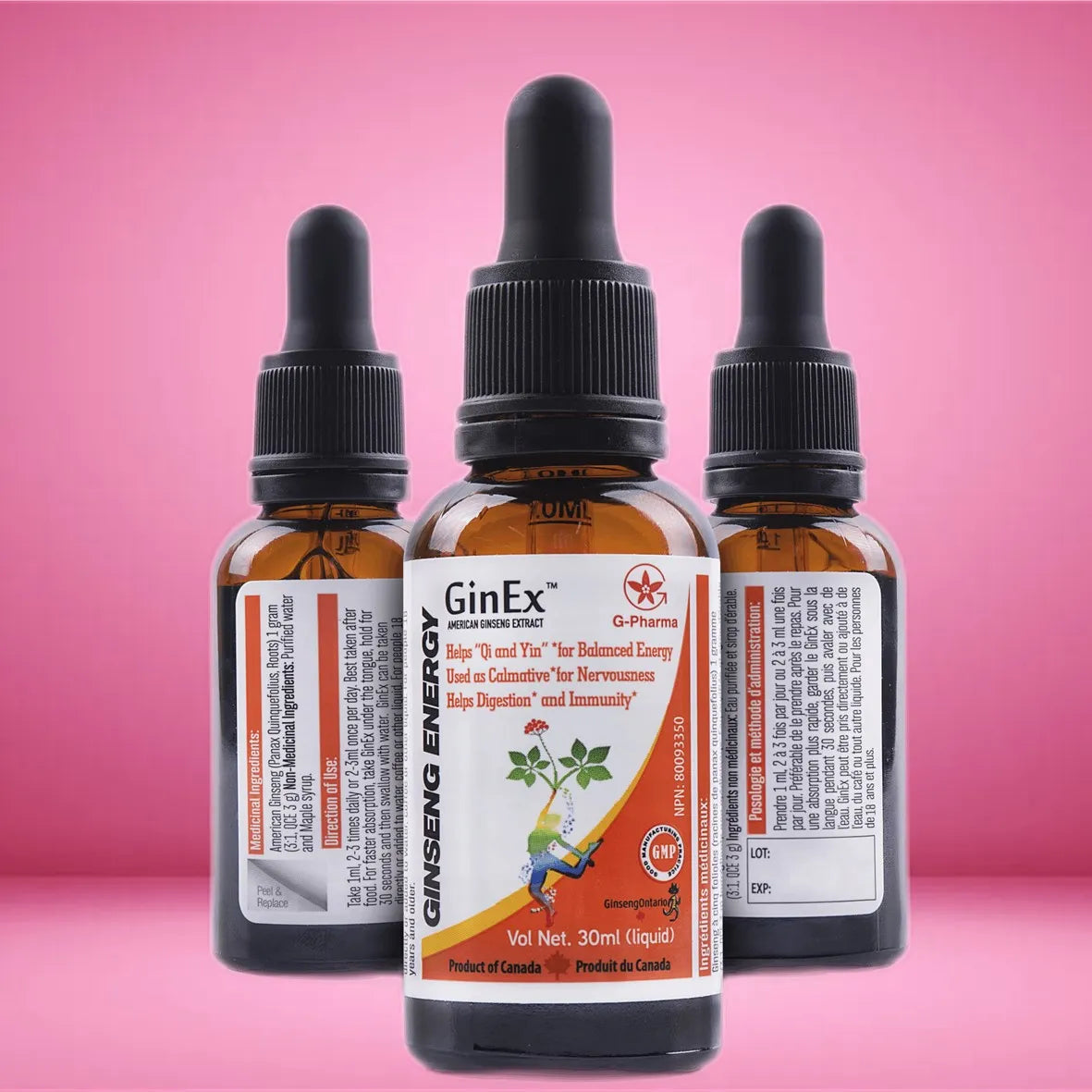 GinEx®西洋参黑膏滋®滴剂(30毫升单盒装)