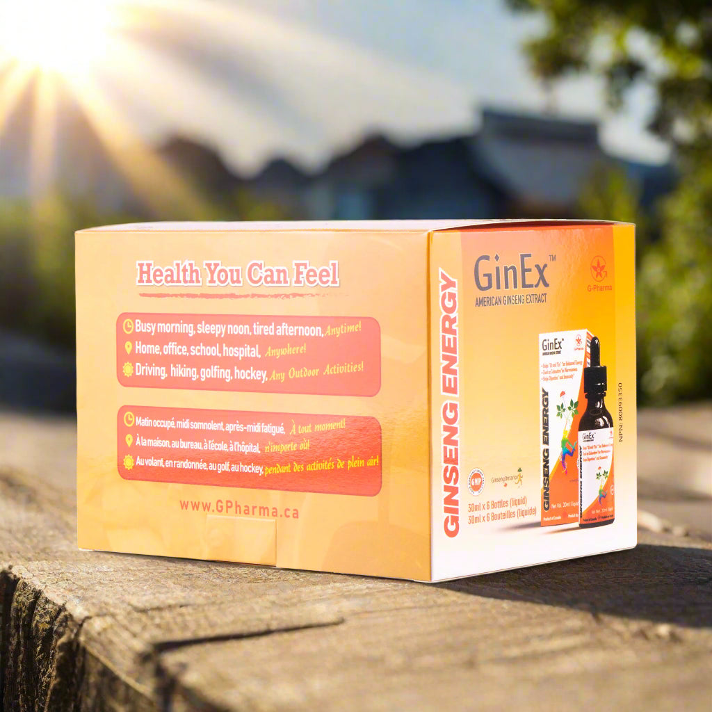 GinEx® Ginseng Extract Concentrate Dropper Value Pack (30mlx6)