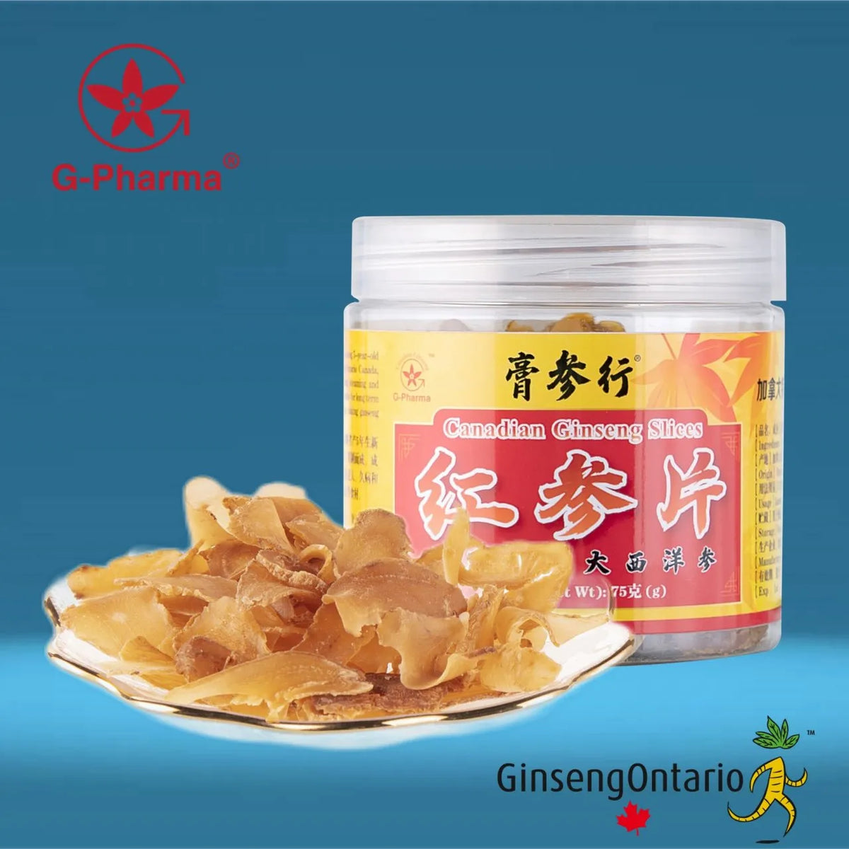 G-Pharma 加拿大 花旗參片組合