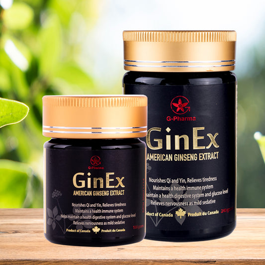 GinEx® 西洋参黑膏滋系列组合 (240g+100g)