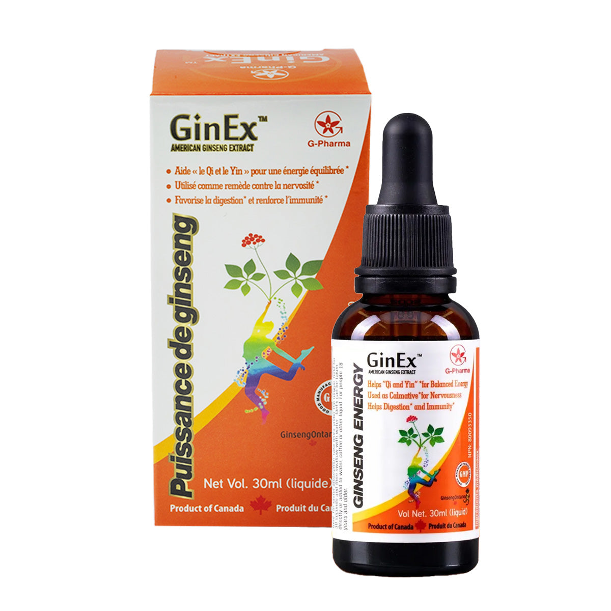 GinEx®西洋参黑膏滋®滴剂（30毫升单盒装)